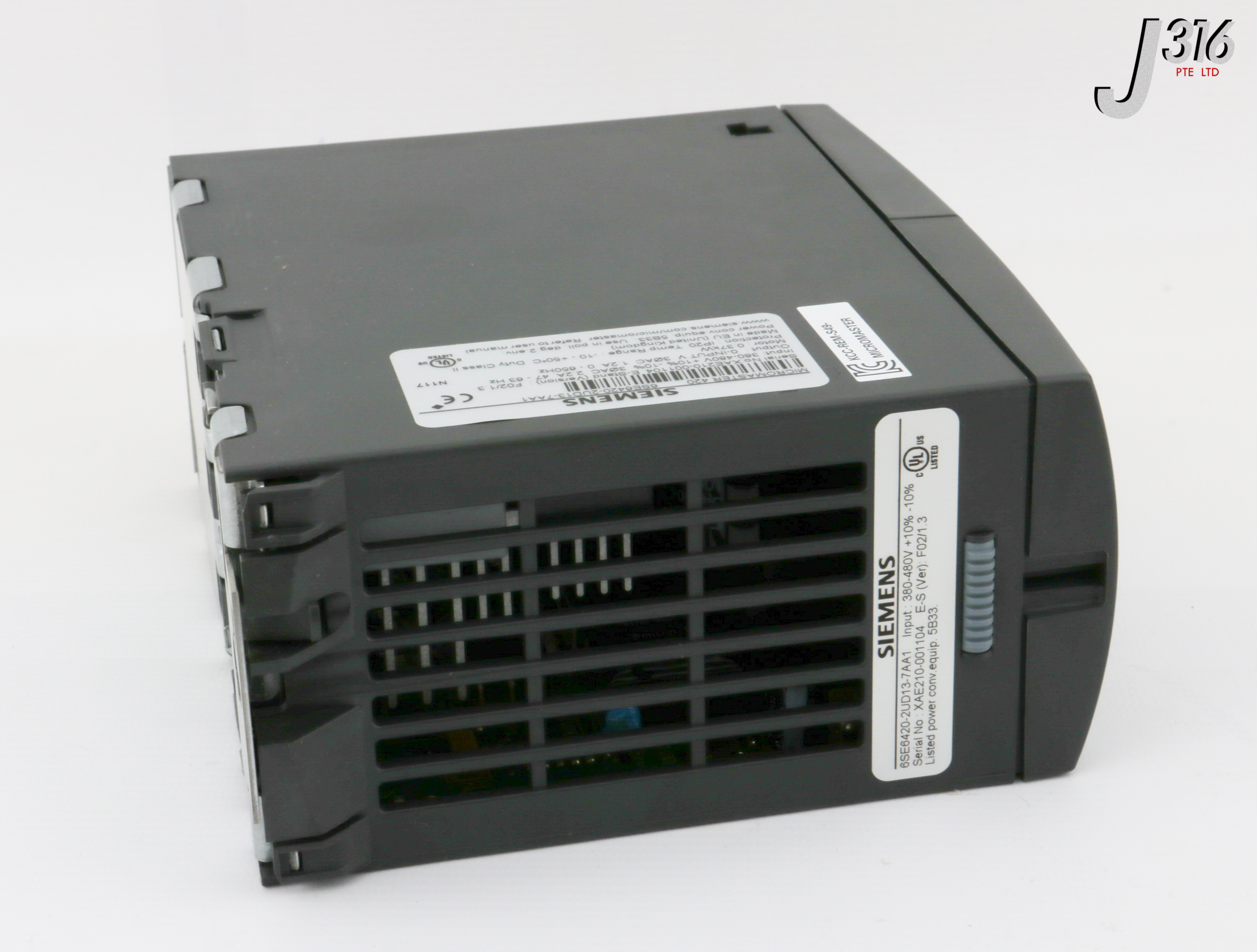 31098 SIEMENS MICROMASTER 420 INVERTER DRIVE (NEW) 6SE6420-2UD13-7AA1